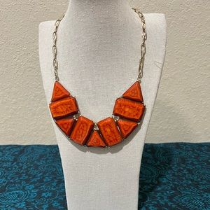 Coral Amrita Singh Statement necklace
